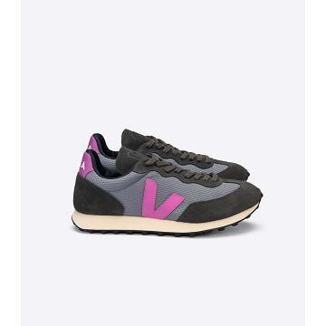 Women's Veja RIO BRANCO ALVEOMESH Running Shoes Grey | ZA 418AHK